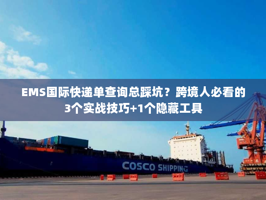 EMS国际快递单查询总踩坑？跨境人必看的3个实战技巧+1个隐藏工具