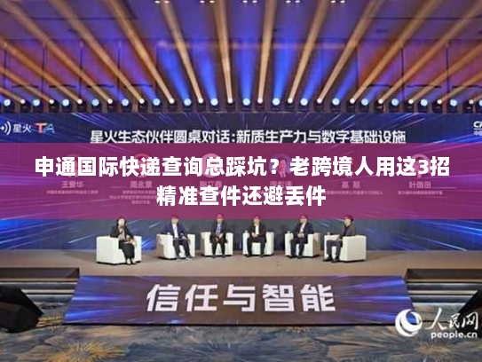 申通国际快递查询总踩坑?老跨境人用这3招精准查件还避丢件 申通国际快递查询总踩坑?老跨境人用这3招精准查件还避丢件