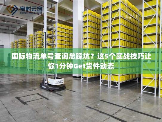 国际物流单号查询总踩坑？这5个实战技巧让你1分钟Get货件动态