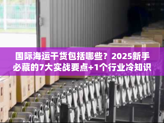 国际海运干货包括哪些？2025新手必藏的7大实战要点+1个行业冷知识