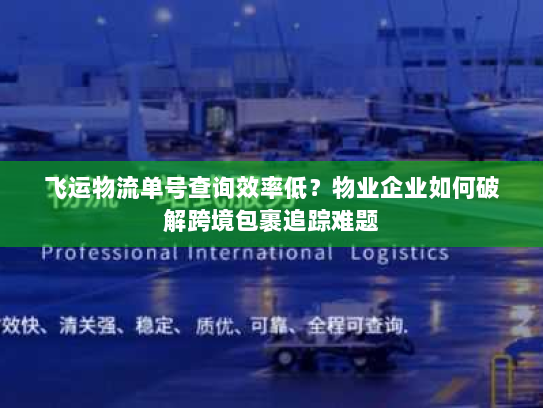 飞运物流单号查询效率低?物业企业如何破解跨境包裹追踪难题 飞运物流单号查询效率低?物业企业如何破解跨境包裹追踪难题
