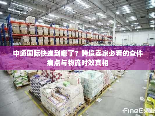 中通国际快递到哪了?跨境卖家必看的查件痛点与物流时效真相 中通国际快递到哪了?跨境卖家必看的查件痛点与物流时效真相
