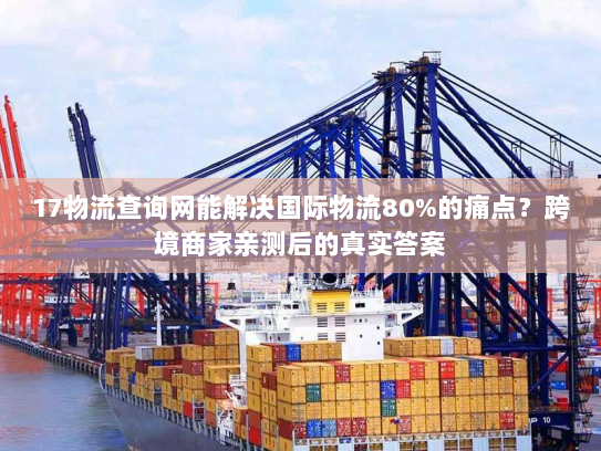 17物流查询网能解决国际物流80%的痛点？跨境商家亲测后的真实答案