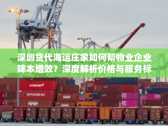 深圳货代海运庄家如何帮物业企业降本增效？深度解析价格与服务标准