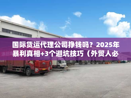 国际货运代理公司挣钱吗？2025年暴利真相+3个避坑技巧（外贸人必看）