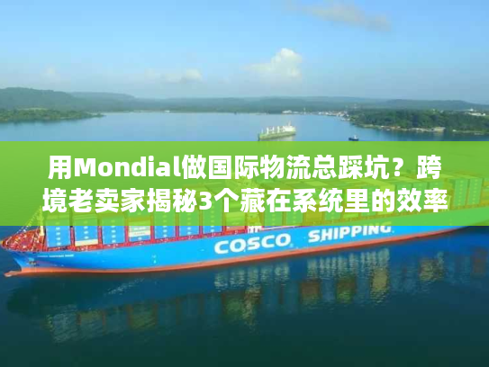 用Mondial做国际物流总踩坑？跨境老卖家揭秘3个藏在系统里的效率密码