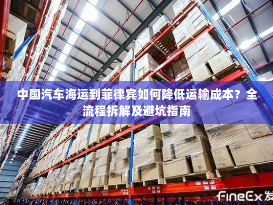 中国汽车海运到菲律宾如何降低运输成本？全流程拆解及避坑指南