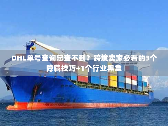 DHL单号查询总查不到?跨境卖家必看的3个隐藏技巧+1个行业黑盒 DHL单号查询总查不到?跨境卖家必看的3个隐藏技巧+1个行业黑盒