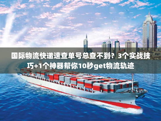 国际物流快递速查单号总查不到?3个实战技巧+1个神器帮你10秒get物流轨迹 国际物流快递速查单号总查不到?3个实战技巧+1个神器帮你10秒get物流轨迹