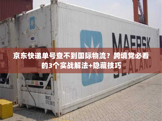 京东快递单号查不到国际物流?跨境党必看的3个实战解法+隐藏技巧 京东快递单号查不到国际物流?跨境党必看的3个实战解法+隐藏技巧