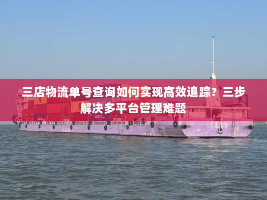 三店物流单号查询如何实现高效追踪?三步解决多平台管理难题 三店物流单号查询如何实现高效追踪?三步解决多平台管理难题