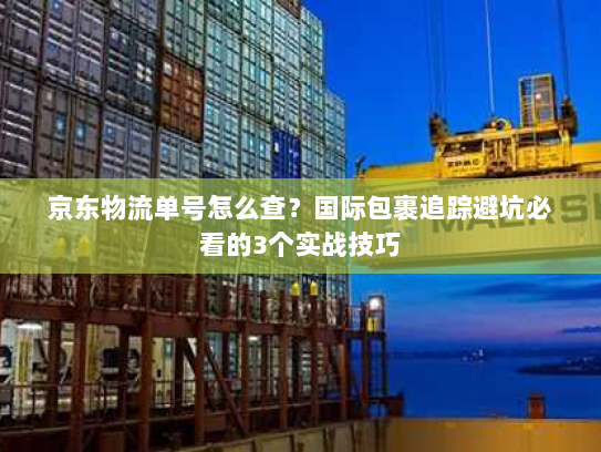 京东物流单号怎么查？国际包裹追踪避坑必看的3个实战技巧