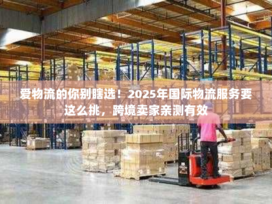 爱物流的你别瞎选！2025年国际物流服务要这么挑，跨境卖家亲测有效