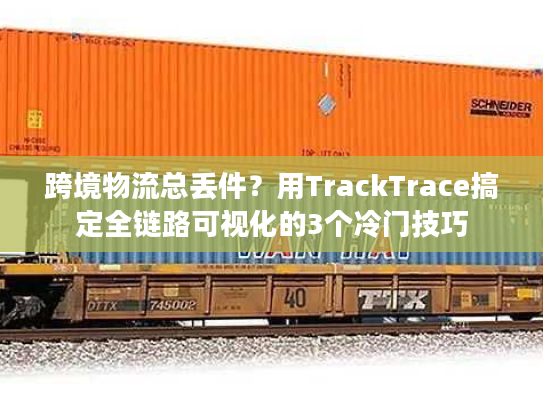 跨境物流总丢件？用TrackTrace搞定全链路可视化的3个冷门技巧