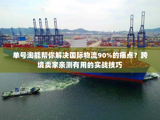 单号淘能帮你解决国际物流90%的痛点？跨境卖家亲测有用的实战技巧