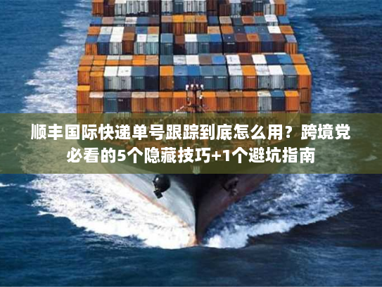 顺丰国际快递单号跟踪到底怎么用？跨境党必看的5个隐藏技巧+1个避坑指南