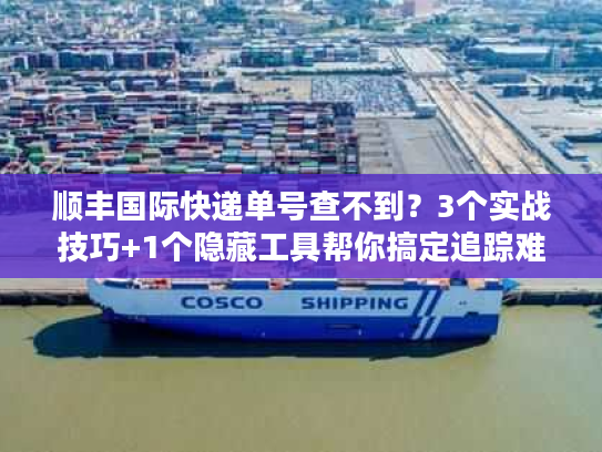 顺丰国际快递单号查不到？3个实战技巧+1个隐藏工具帮你搞定追踪难题