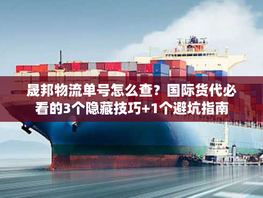 晟邦物流单号怎么查?国际货代必看的3个隐藏技巧+1个避坑指南 晟邦物流单号怎么查?国际货代必看的3个隐藏技巧+1个避坑指南