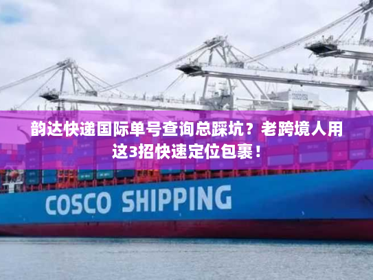 韵达快递国际单号查询总踩坑?老跨境人用这3招快速定位包裹! 韵达快递国际单号查询总踩坑?老跨境人用这3招快速定位包裹!