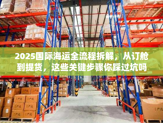 2025国际海运全流程拆解，从订舱到提货，这些关键步骤你踩过坑吗？