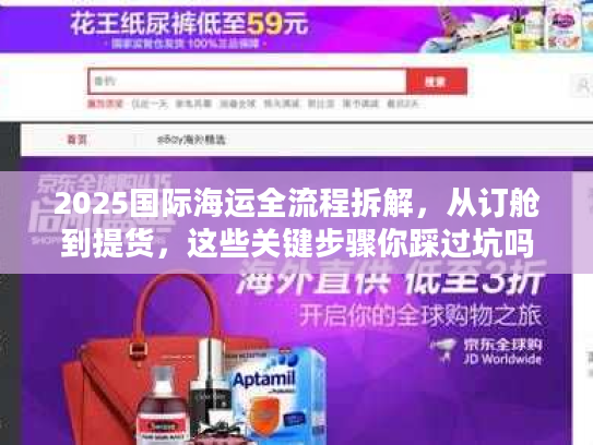 2025国际海运全流程拆解，从订舱到提货，这些关键步骤你踩过坑吗？