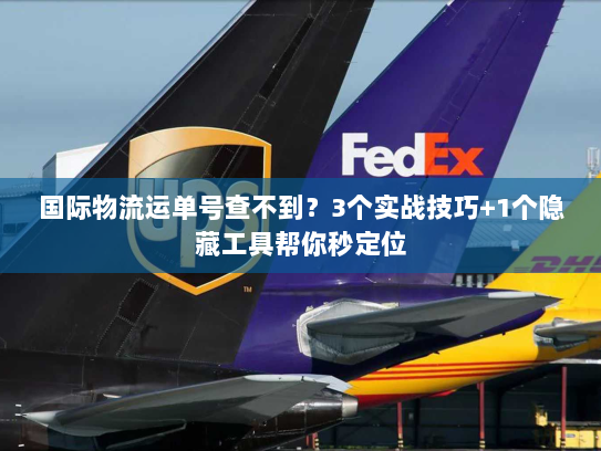 国际物流运单号查不到?3个实战技巧+1个隐藏工具帮你秒定位 国际物流运单号查不到?3个实战技巧+1个隐藏工具帮你秒定位