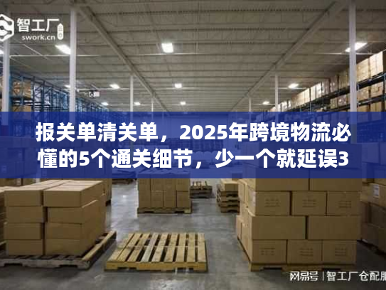 报关单清关单，2025年跨境物流必懂的5个通关细节，少一个就延误3天以上