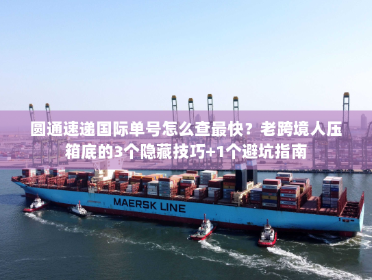 圆通速递国际单号怎么查最快？老跨境人压箱底的3个隐藏技巧+1个避坑指南