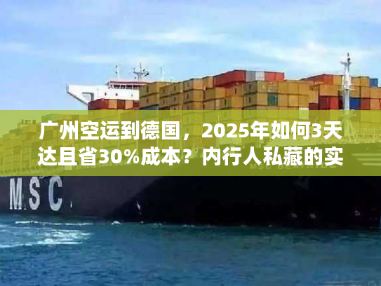 广州空运到德国，2025年如何3天达且省30%成本？内行人私藏的实战技巧