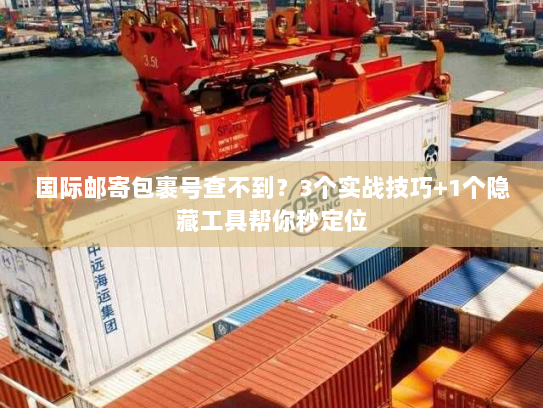国际邮寄包裹号查不到？3个实战技巧+1个隐藏工具帮你秒定位