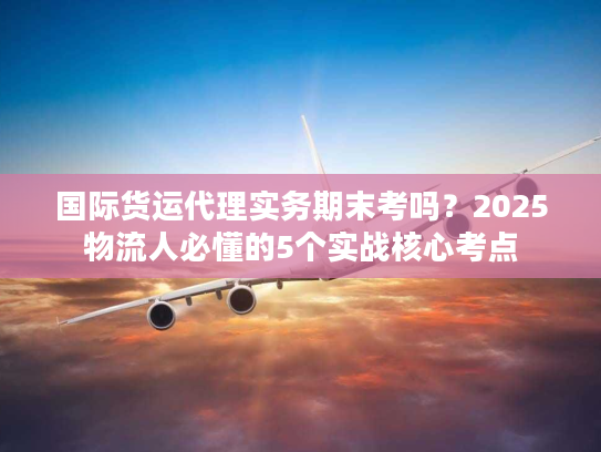 国际货运代理实务期末考吗？2025物流人必懂的5个实战核心考点