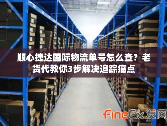 顺心捷达国际物流单号怎么查？老货代教你3步解决追踪痛点