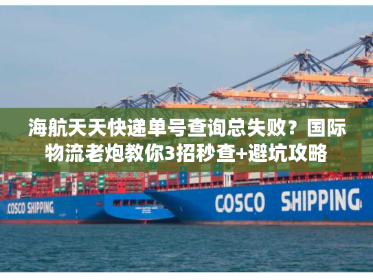 海航天天快递单号查询总失败？国际物流老炮教你3招秒查+避坑攻略