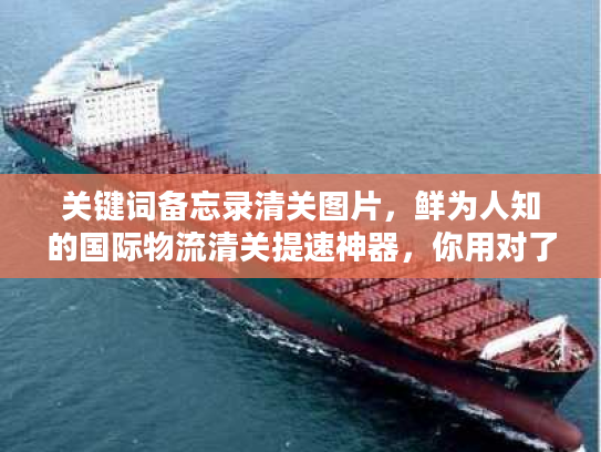 关键词备忘录清关图片，鲜为人知的国际物流清关提速神器，你用对了吗？
