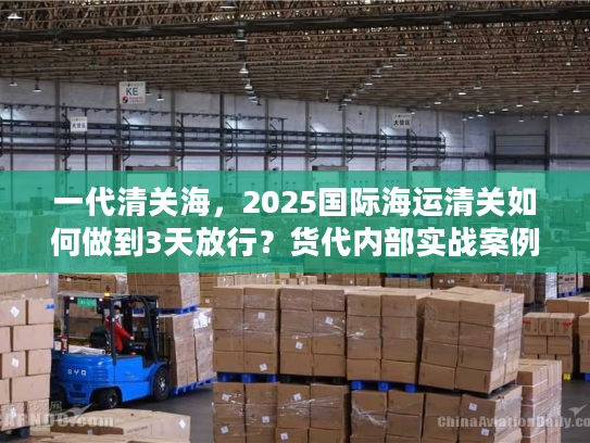 一代清关海，2025国际海运清关如何做到3天放行？货代内部实战案例揭秘
