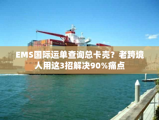 EMS国际运单查询总卡壳？老跨境人用这3招解决90%痛点