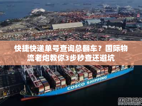 快捷快递单号查询总翻车？国际物流老炮教你3步秒查还避坑