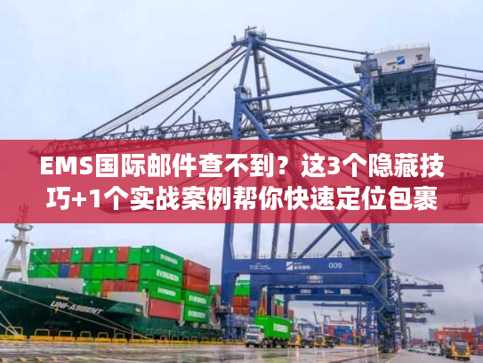 EMS国际邮件查不到？这3个隐藏技巧+1个实战案例帮你快速定位包裹