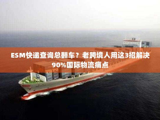 ESM快递查询总翻车?老跨境人用这3招解决90%国际物流痛点 ESM快递查询总翻车?老跨境人用这3招解决90%国际物流痛点