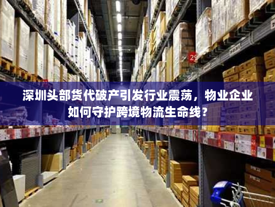 深圳头部货代破产引发行业震荡,物业企业如何守护跨境物流生命线? 深圳头部货代破产引发行业震荡,物业企业如何守护跨境物流生命线?