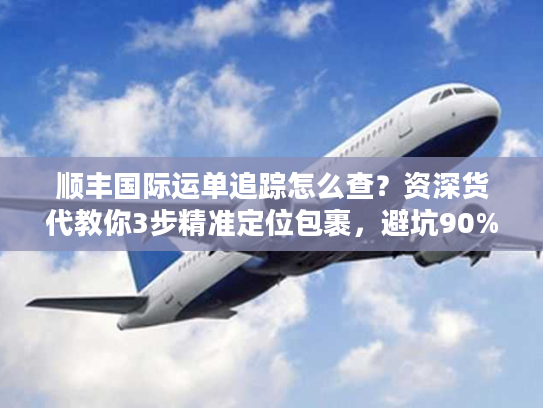 顺丰国际运单追踪怎么查？资深货代教你3步精准定位包裹，避坑90%物流延误