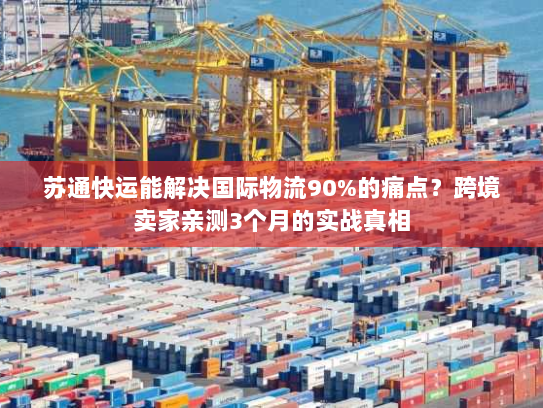 苏通快运能解决国际物流90%的痛点？跨境卖家亲测3个月的实战真相