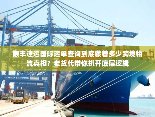 顺丰速运国际运单查询到底藏着多少跨境物流真相?老货代带你扒开底层逻辑 顺丰速运国际运单查询到底藏着多少跨境物流真相?老货代带你扒开底层逻辑