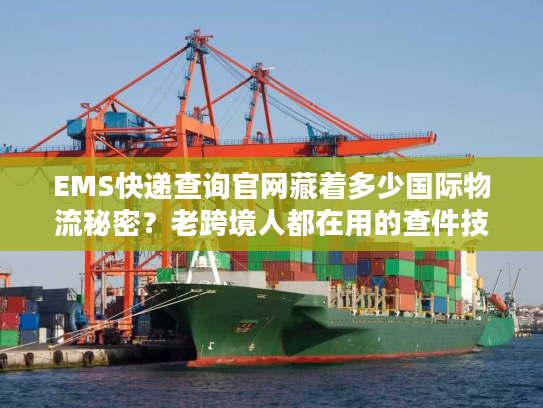 EMS快递查询官网藏着多少国际物流秘密？老跨境人都在用的查件技巧全曝光