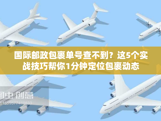 国际邮政包裹单号查不到？这5个实战技巧帮你1分钟定位包裹动态
