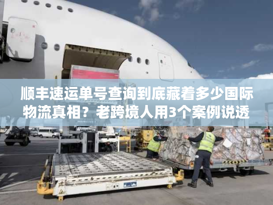 顺丰速运单号查询到底藏着多少国际物流真相？老跨境人用3个案例说透