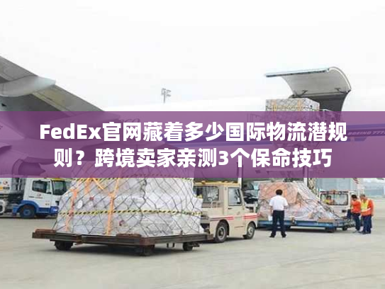 FedEx官网藏着多少国际物流潜规则？跨境卖家亲测3个保命技巧