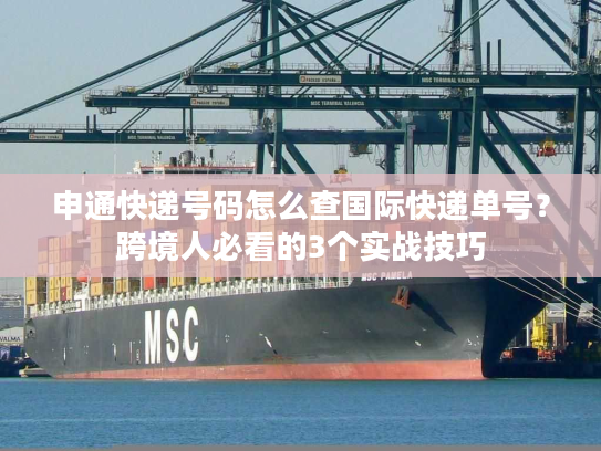 申通快递号码怎么查国际快递单号?跨境人必看的3个实战技巧 申通快递号码怎么查国际快递单号?跨境人必看的3个实战技巧