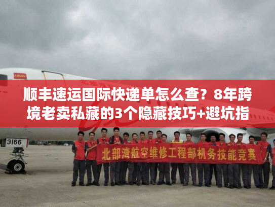 顺丰速运国际快递单怎么查？8年跨境老卖私藏的3个隐藏技巧+避坑指南