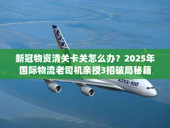 新冠物资清关卡关怎么办？2025年国际物流老司机亲授3招破局秘籍